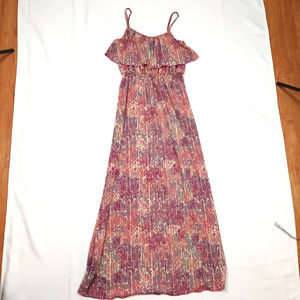ALI & KRIS LONG MULTI COLOR MAXI DRESS SIZE MEDIUM